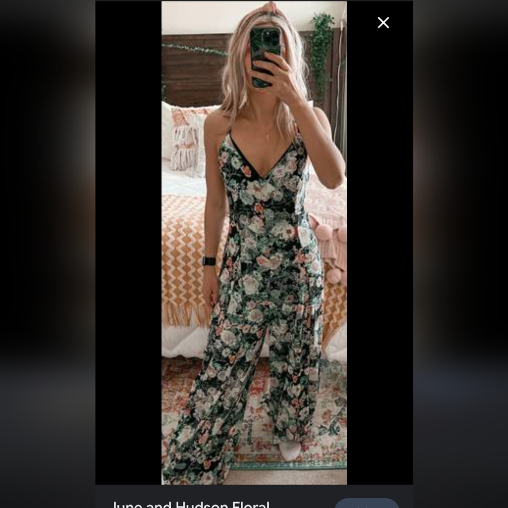 June&Hudson Floral Jumper